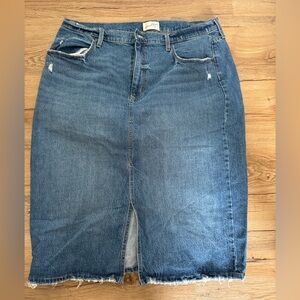 Jean skirt